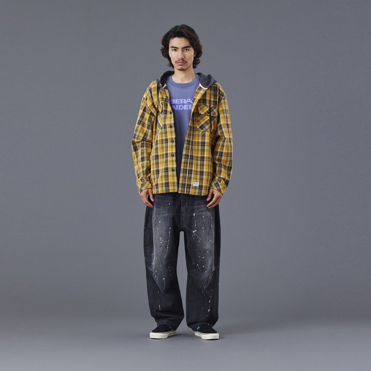 画像26: Liberaiders  HOODED PLAID SHIRT (26)