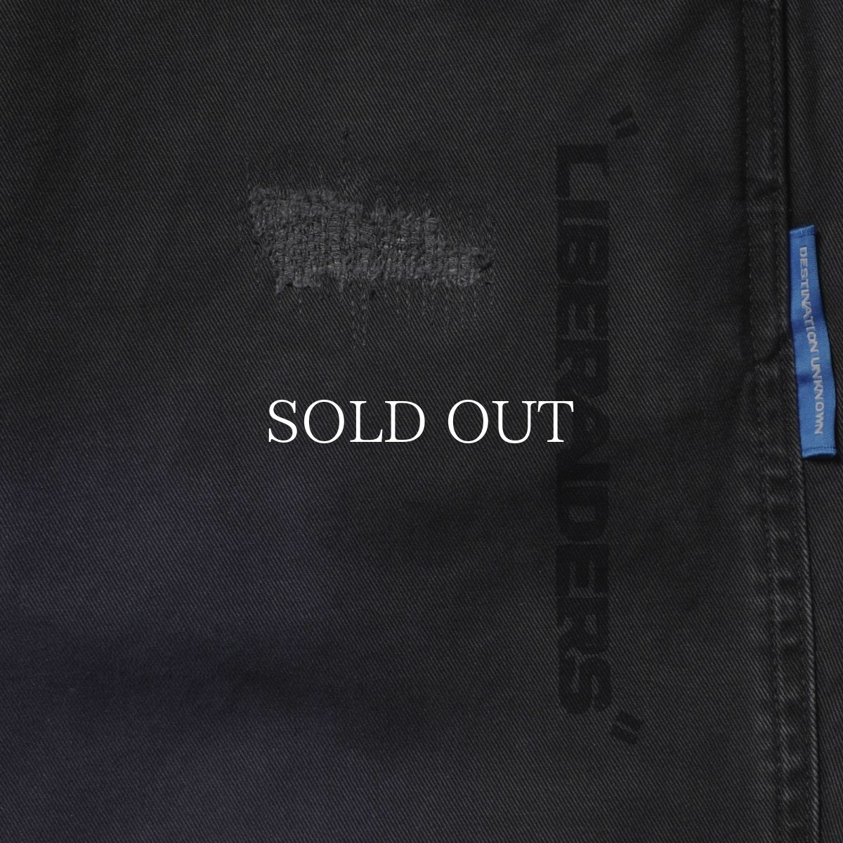 画像4: Liberaiders  HANDWRITING PRINT CHINO SARROUEL PANTS (4)