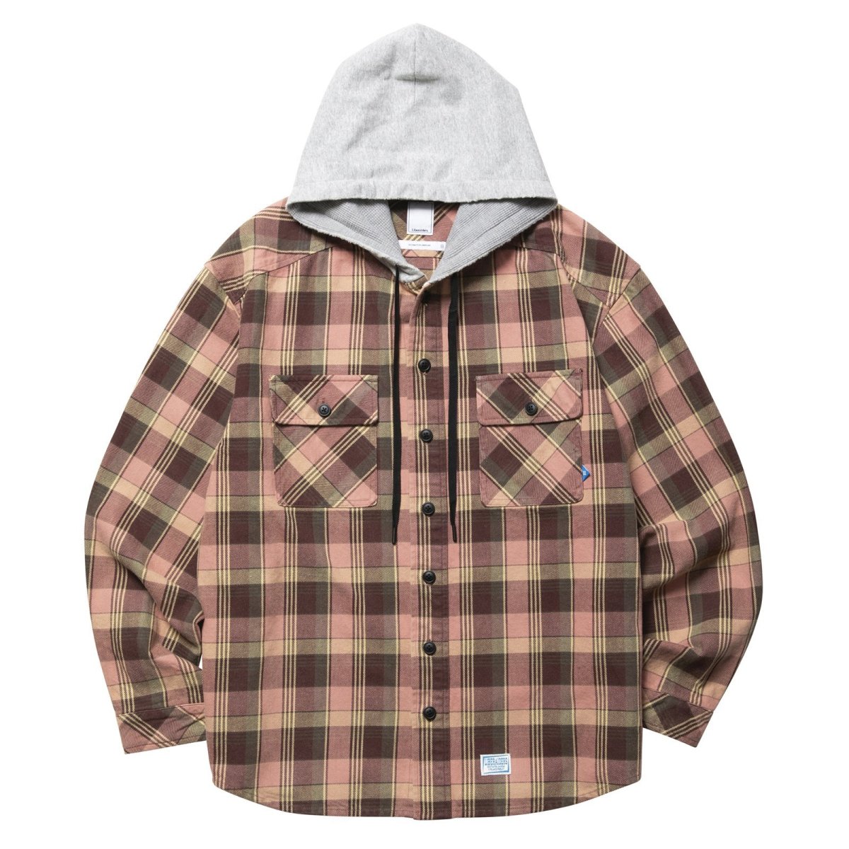 画像8: Liberaiders  HOODED PLAID SHIRT (8)