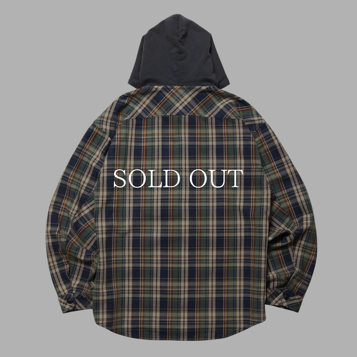 画像15: Liberaiders  HOODED PLAID SHIRT (15)