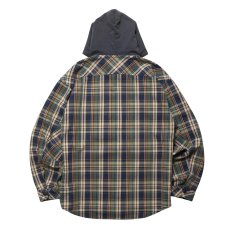 画像6: Liberaiders  HOODED PLAID SHIRT (6)