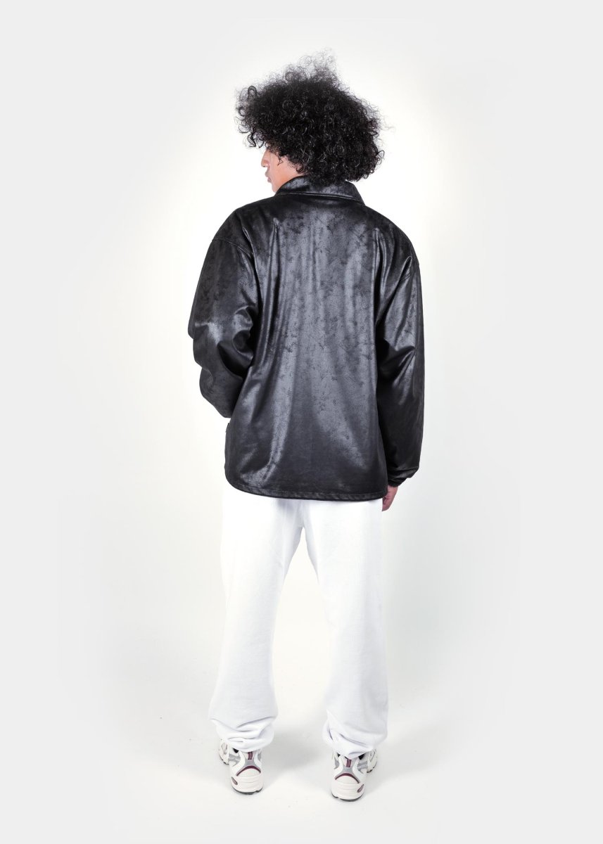 画像8: APPLEBUM  Synthetic Leather Jacket (8)