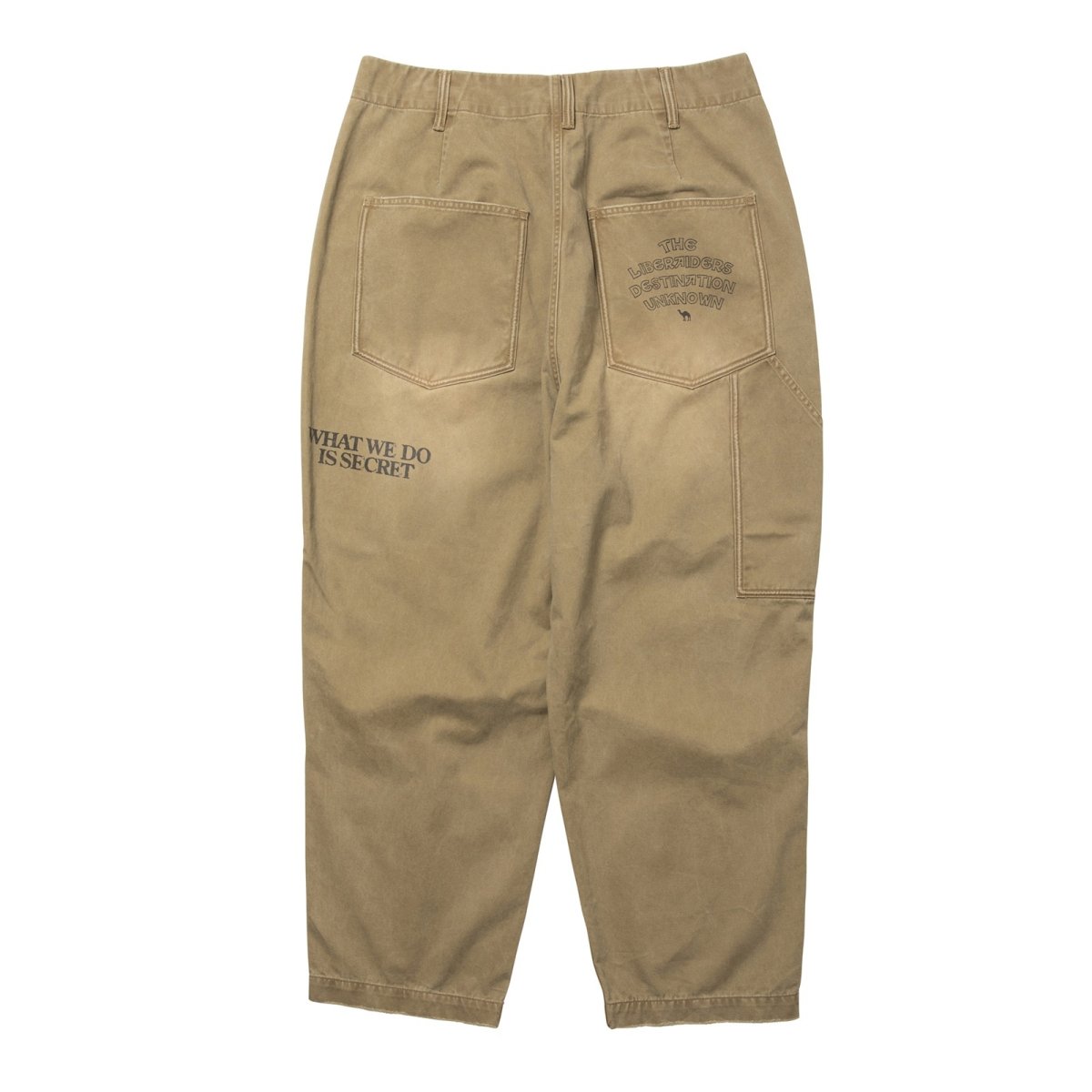 画像9: Liberaiders  HANDWRITING PRINT CHINO SARROUEL PANTS (9)