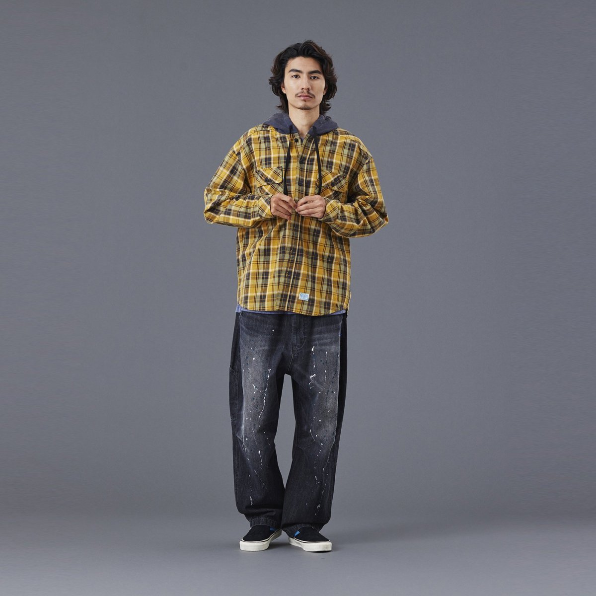 画像27: Liberaiders  HOODED PLAID SHIRT (27)
