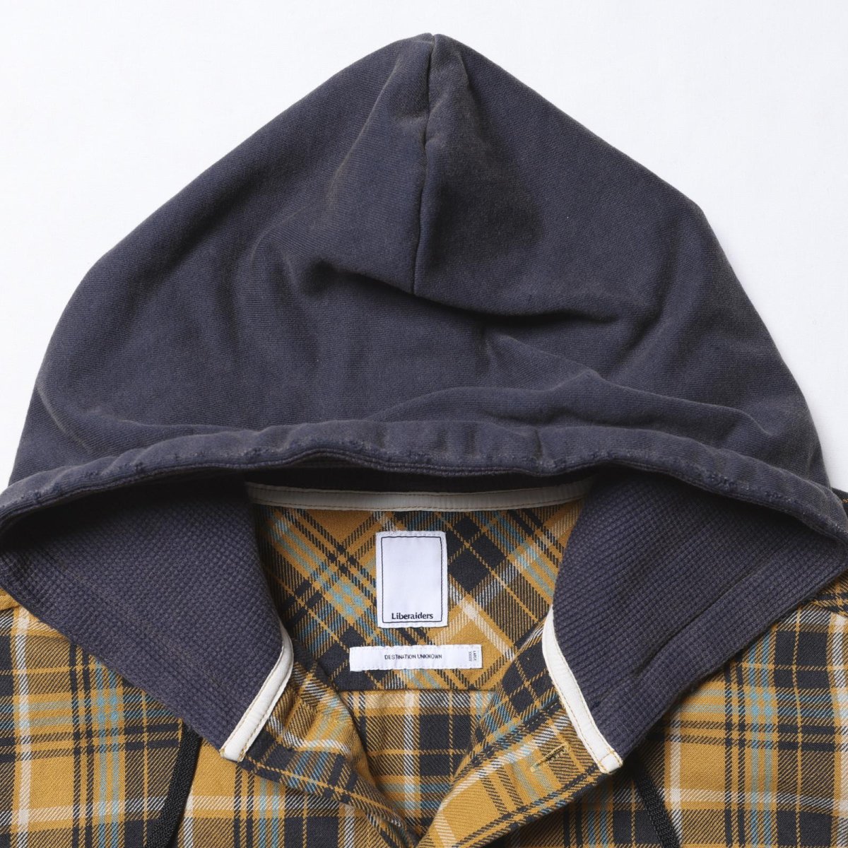 画像3: Liberaiders  HOODED PLAID SHIRT (3)