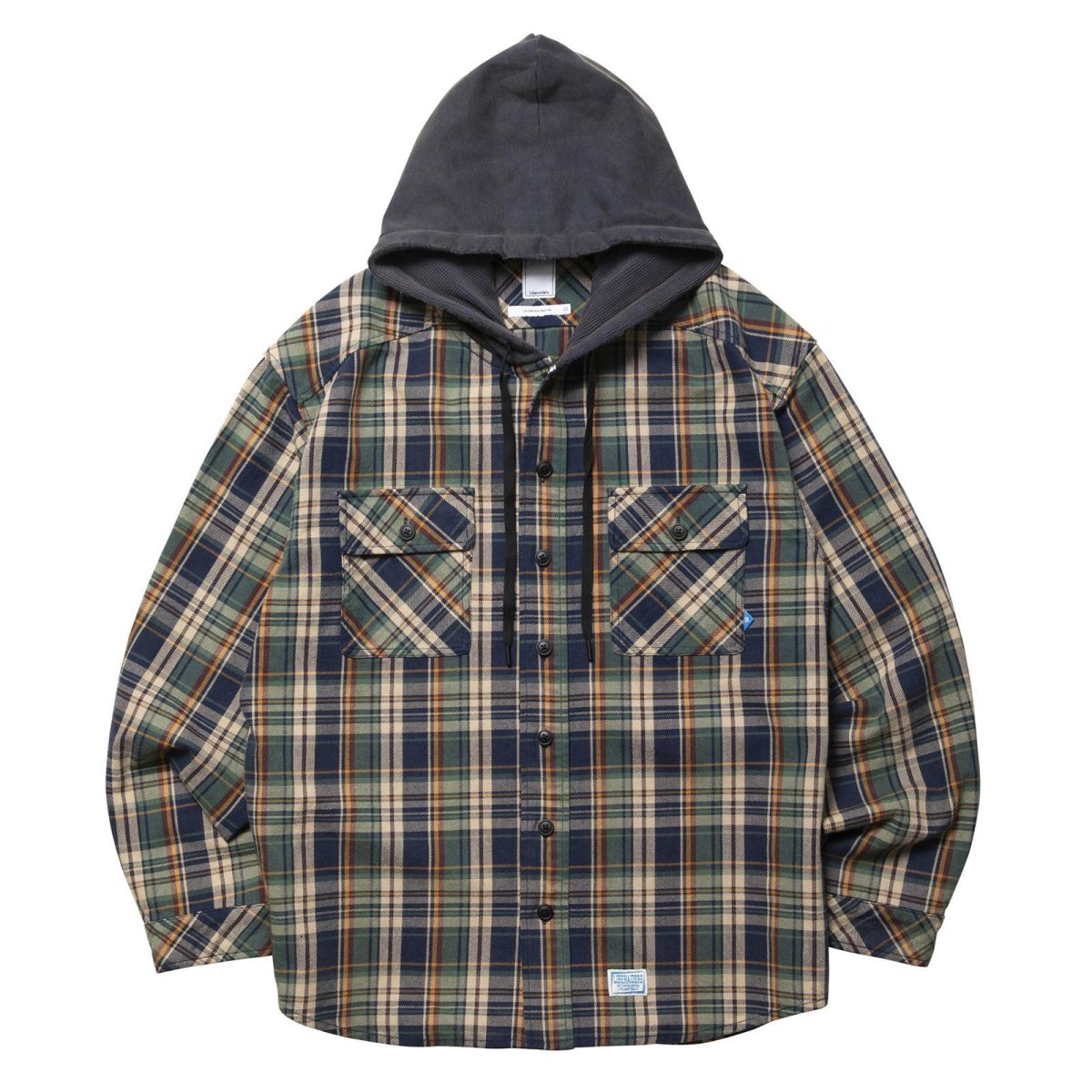画像14: Liberaiders  HOODED PLAID SHIRT (14)