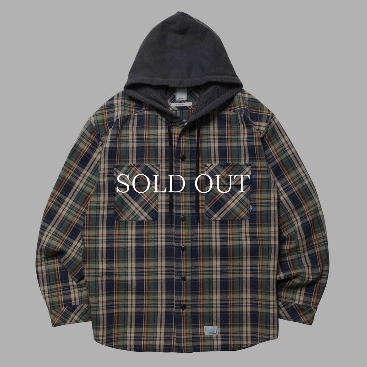 画像14: Liberaiders  HOODED PLAID SHIRT (14)