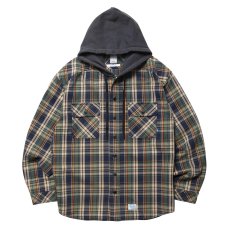 画像5: Liberaiders  HOODED PLAID SHIRT (5)