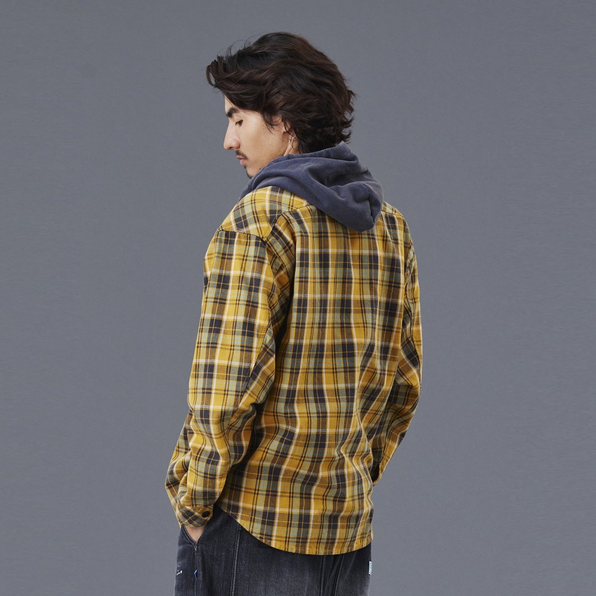 画像24: Liberaiders  HOODED PLAID SHIRT (24)