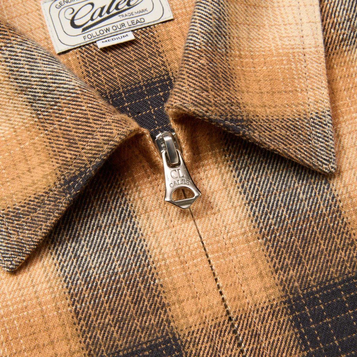 画像5: CALEE  OMBRE CHECK SWINGTOP (5)