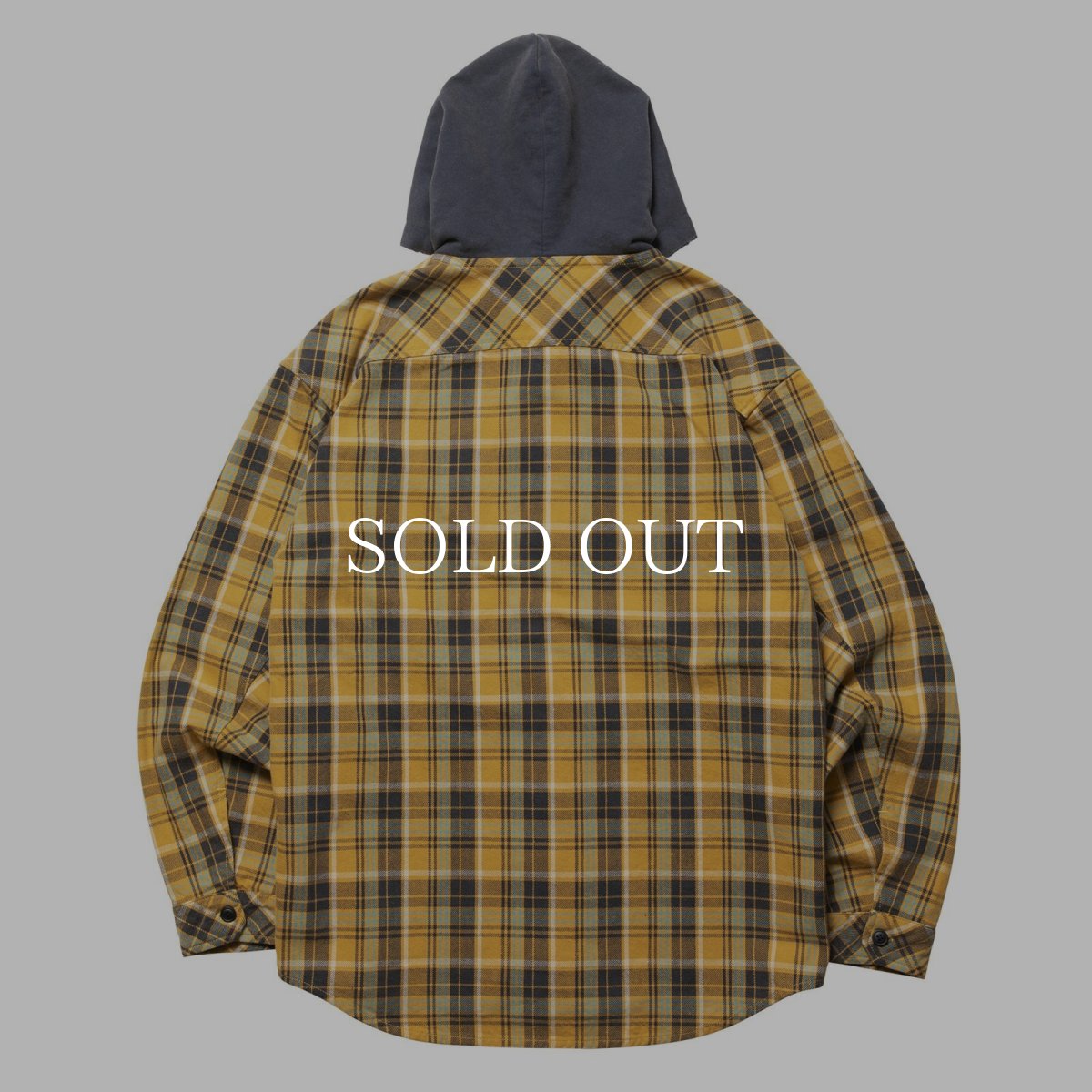 画像2: Liberaiders  HOODED PLAID SHIRT (2)