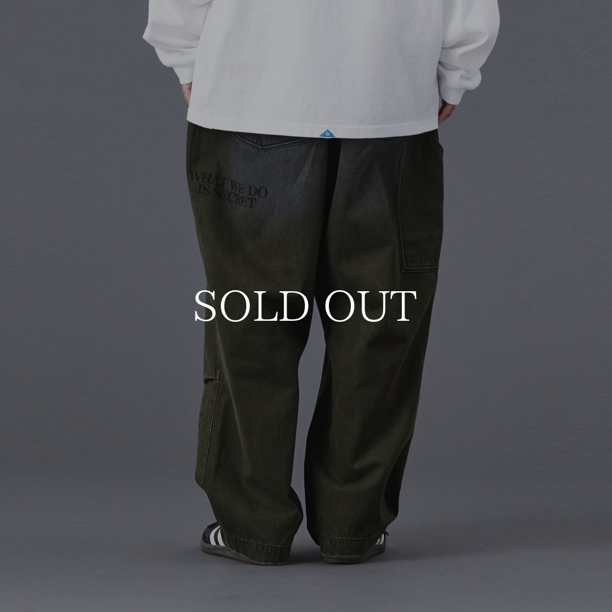 画像29: Liberaiders  HANDWRITING PRINT CHINO SARROUEL PANTS (29)