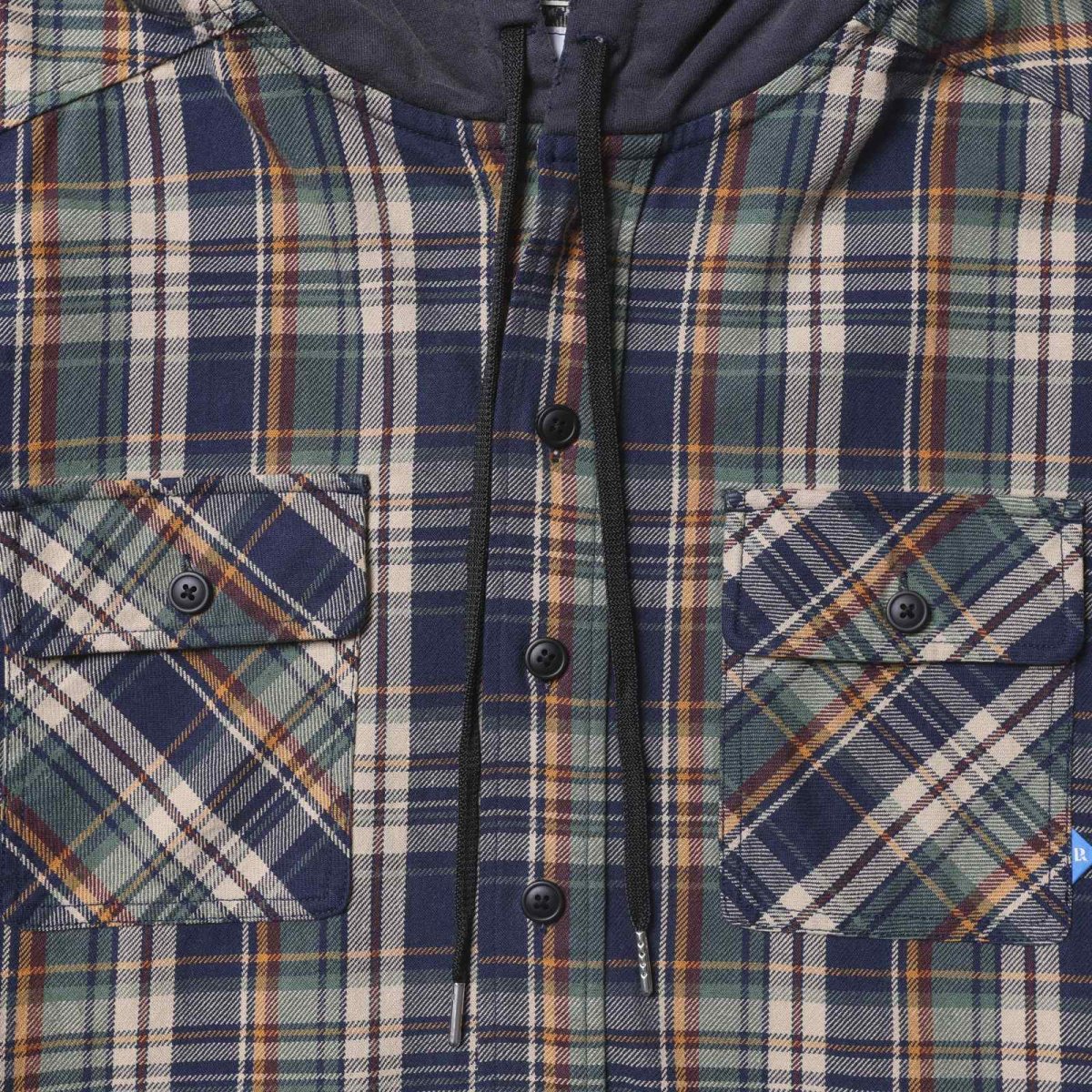 画像17: Liberaiders  HOODED PLAID SHIRT (17)