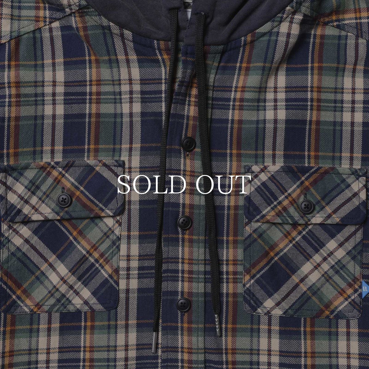 画像17: Liberaiders  HOODED PLAID SHIRT (17)