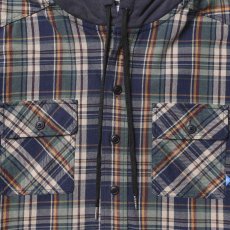 画像18: Liberaiders  HOODED PLAID SHIRT (18)