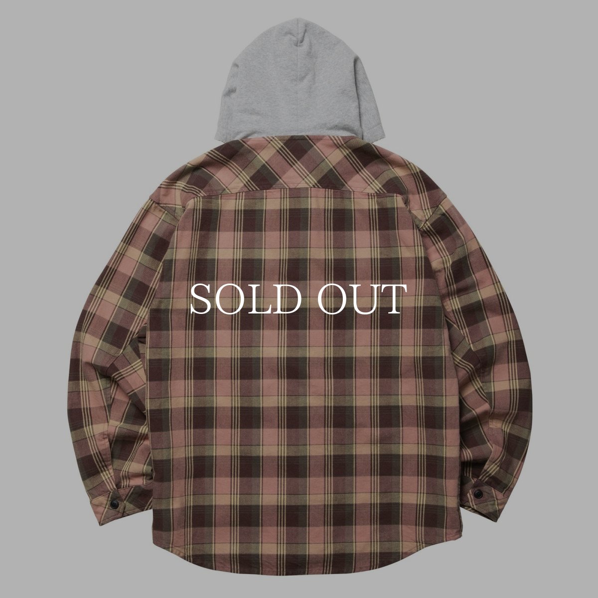 画像9: Liberaiders  HOODED PLAID SHIRT (9)