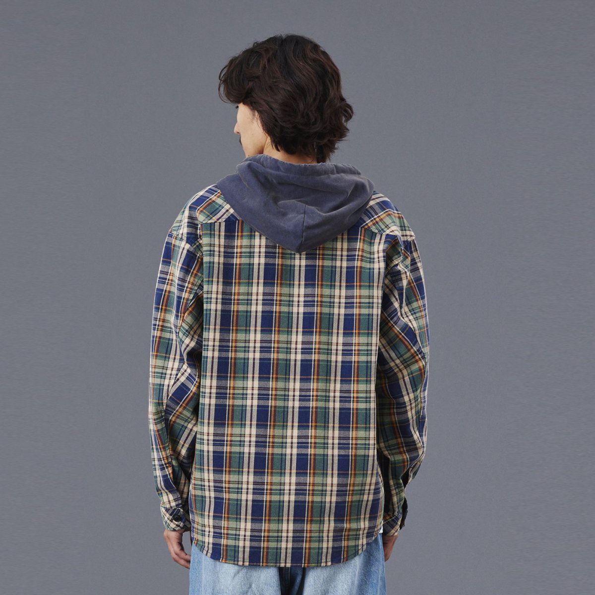 画像31: Liberaiders  HOODED PLAID SHIRT (31)