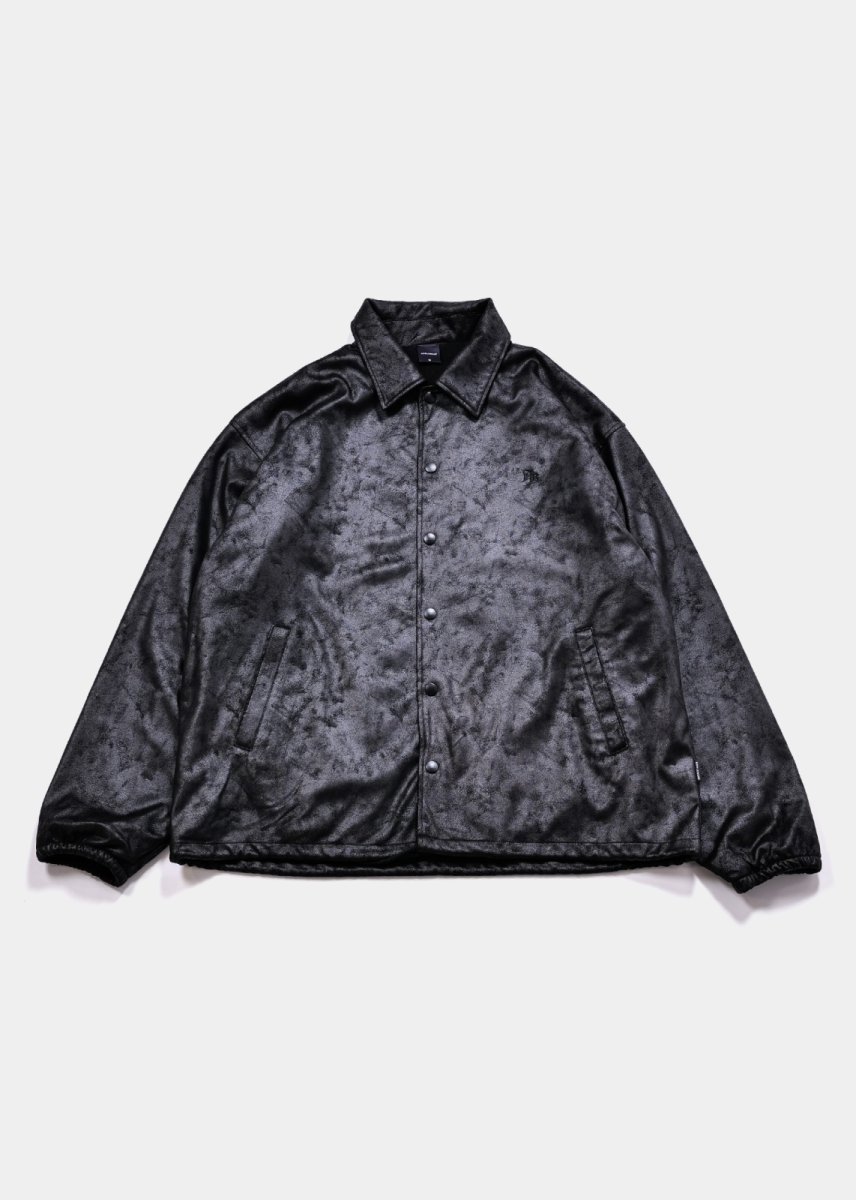 画像1: APPLEBUM  Synthetic Leather Jacket (1)