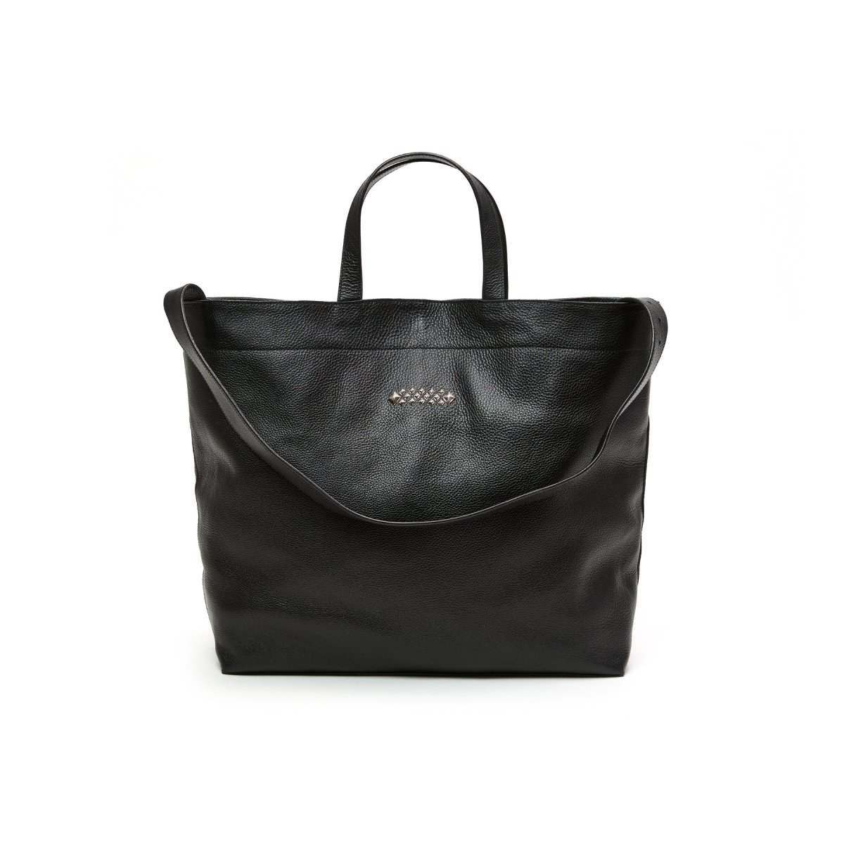 画像2: CALEE  STUDS LEATHER TOTE BAG (2)