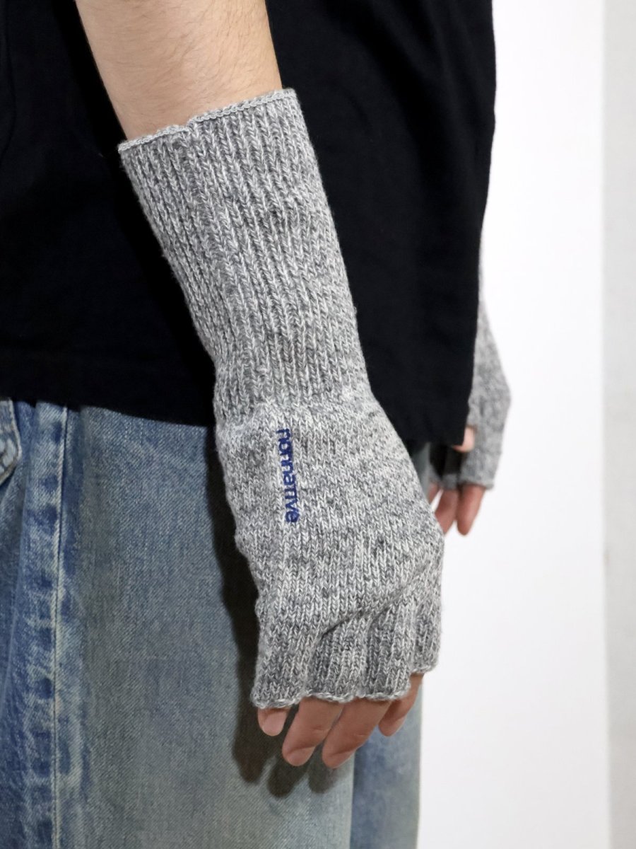 画像3: nonnative  DWELLER CUT OFF GLOVES WOOL YARN (3)