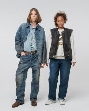 画像3: BOW WOW  PAINT STAINED CHAMBRAY SHIRT, VENT HOLES (3)