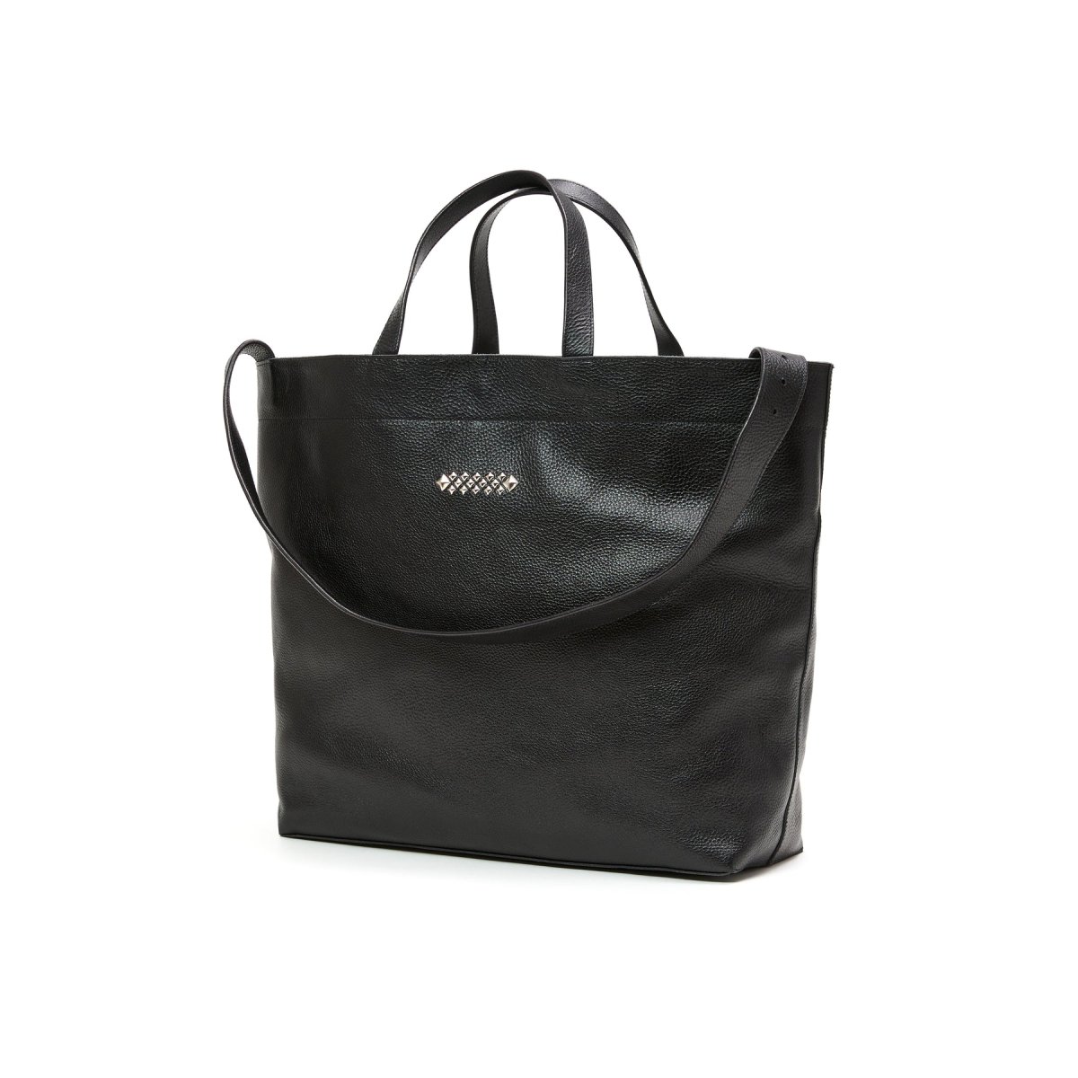 画像1: CALEE  STUDS LEATHER TOTE BAG (1)