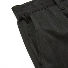 画像4: CALEE  PINSTRIPE TUCK WIDE SLACKS (4)