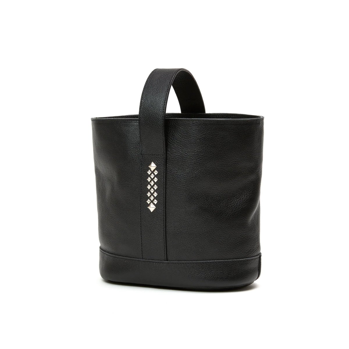 画像1: CALEE  STUDS LEATHER BUCKET BAG (1)