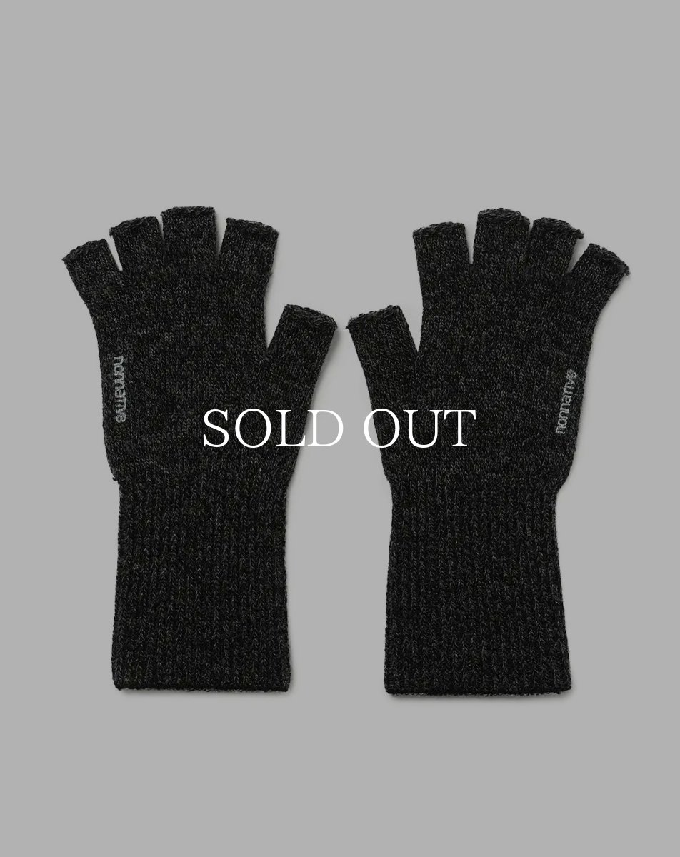 画像1: nonnative  DWELLER CUT OFF GLOVES WOOL YARN (1)