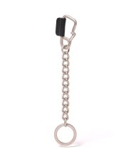 画像1: hobo  CARABINER CHAIN KEY RING with HORSE LEATHER (1)