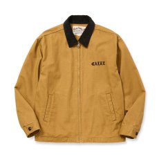 画像1: CALEE  VINTAGE REPRODUCT CORDURY COLLAR DUCK JACKET (1)