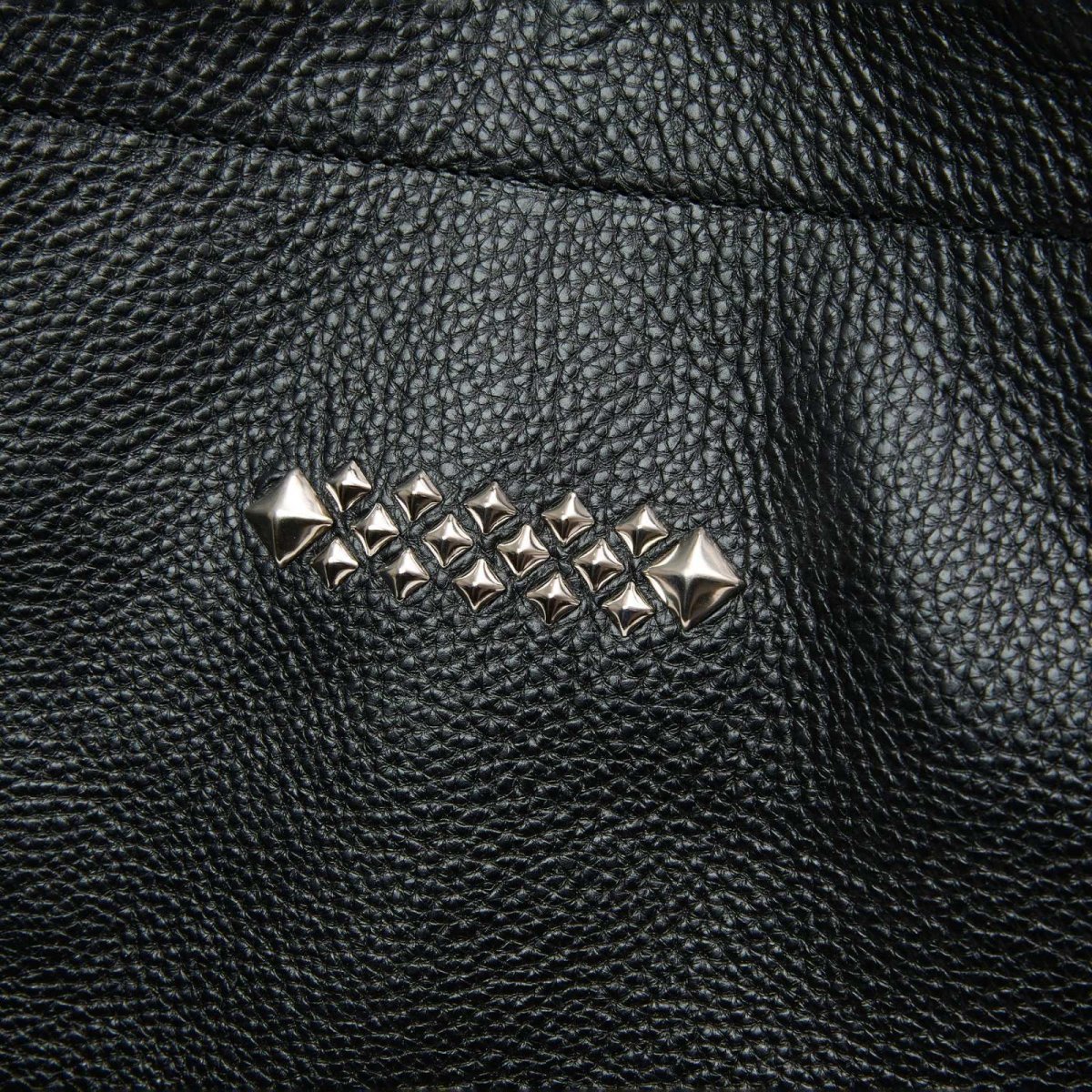 画像10: CALEE  STUDS LEATHER TOTE BAG (10)