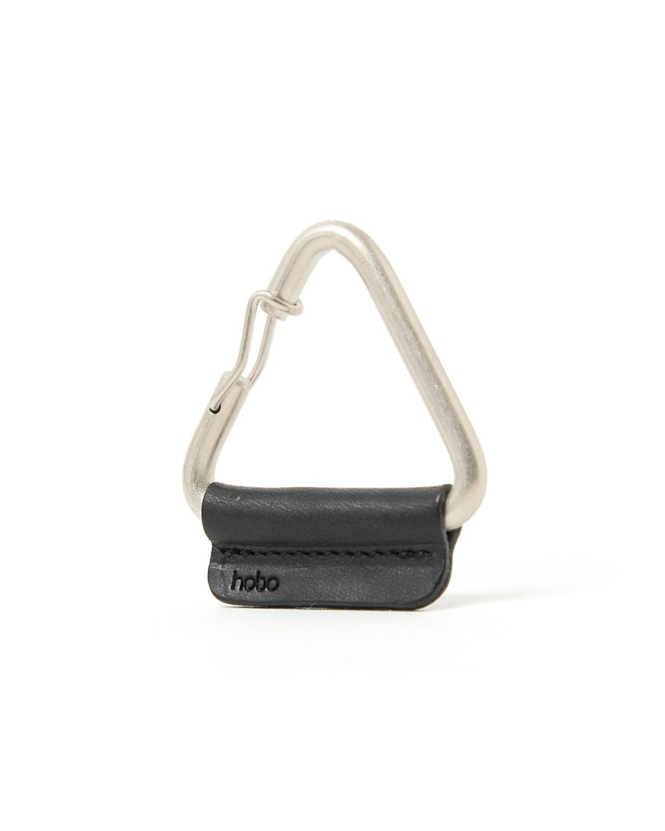 画像3: hobo  TRIANGLE KEY RING with HORSE LEATHER (3)