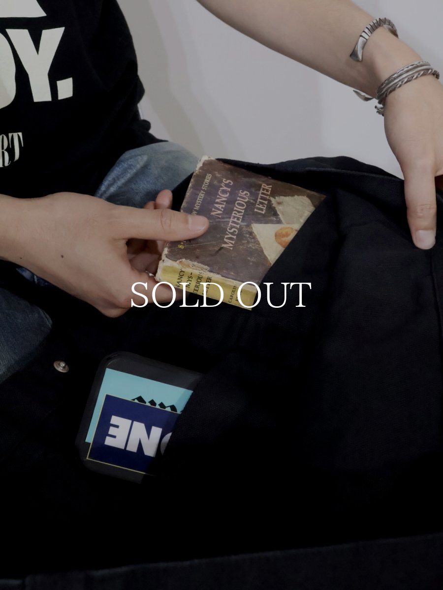 画像3: hobo  TOTE BAG COTTON DUCK CANVAS (3)