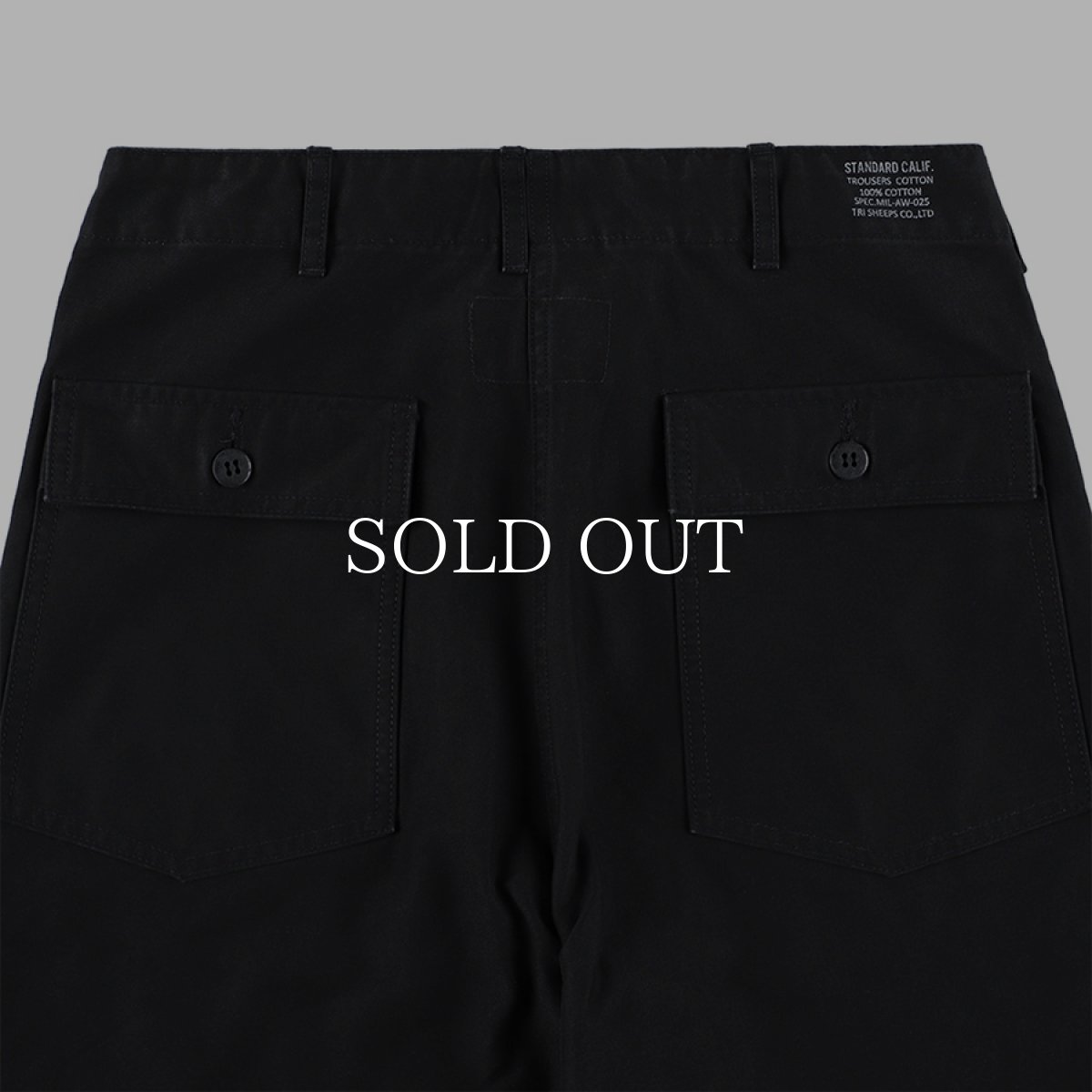 画像5: STANDARD CALIFORNIA  SD Fatigue Pants VW (5)