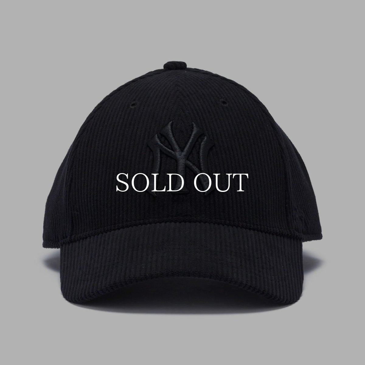 画像2: '47  47 エムブイピー ニューヨーク・ヤンキース Thick Corduroy コーデュロイ ブラック × ブラック (2)