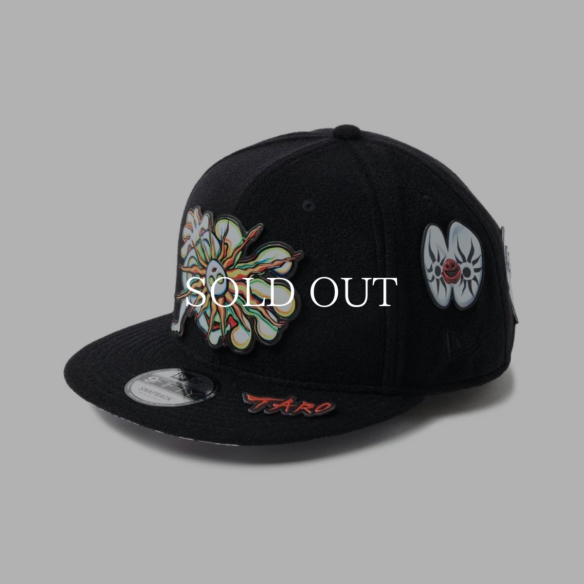 画像8: NEW ERA  9FIFTY TARO OKAMOTO 岡本太郎 パッチ ブラック (8)