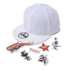 画像2: NEW ERA  9FIFTY TARO OKAMOTO 岡本太郎 パッチ ホワイト (2)