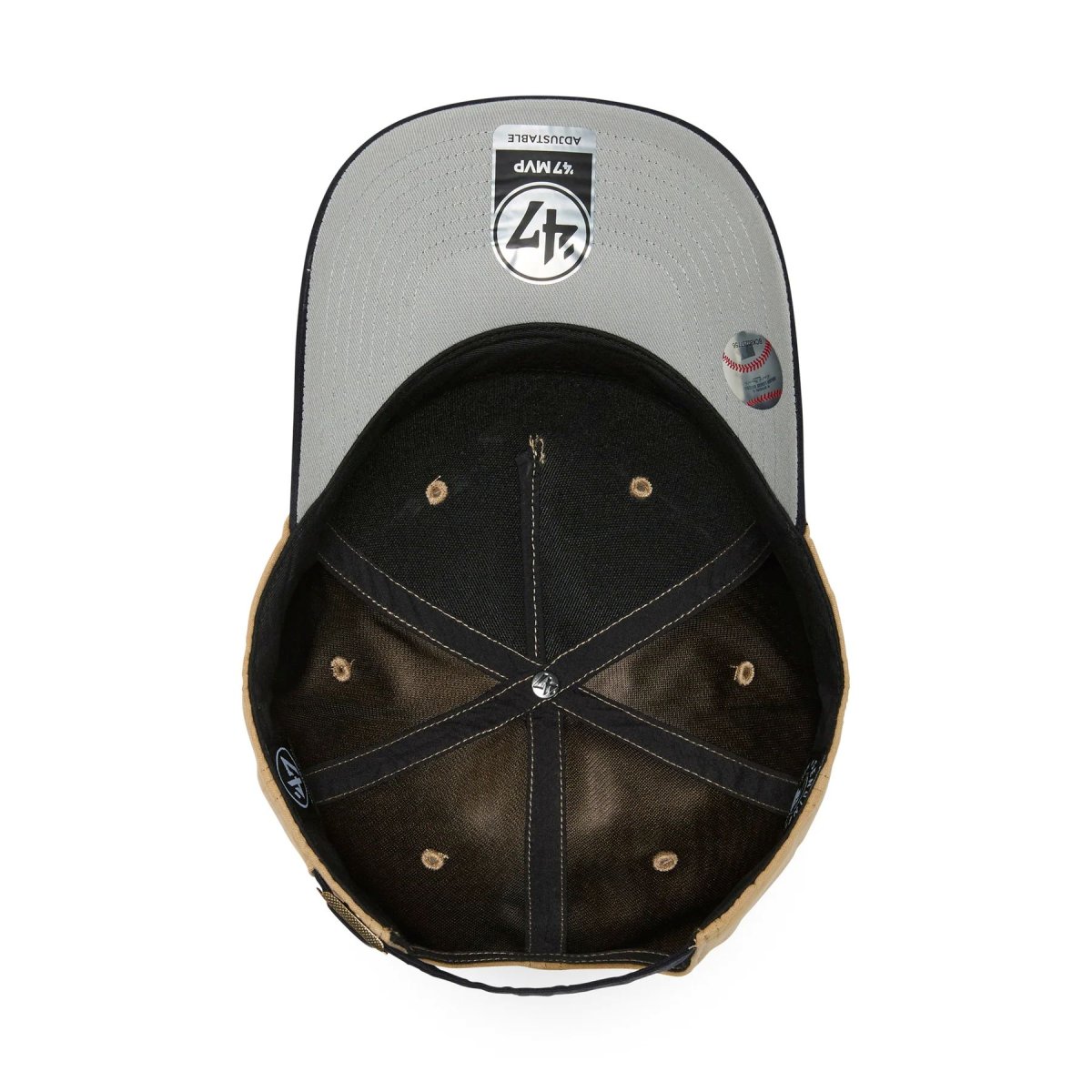 画像5: '47  47 エムブイピー DT ニューヨーク・ヤンキース Ultra Suede スエード カーキ (5)