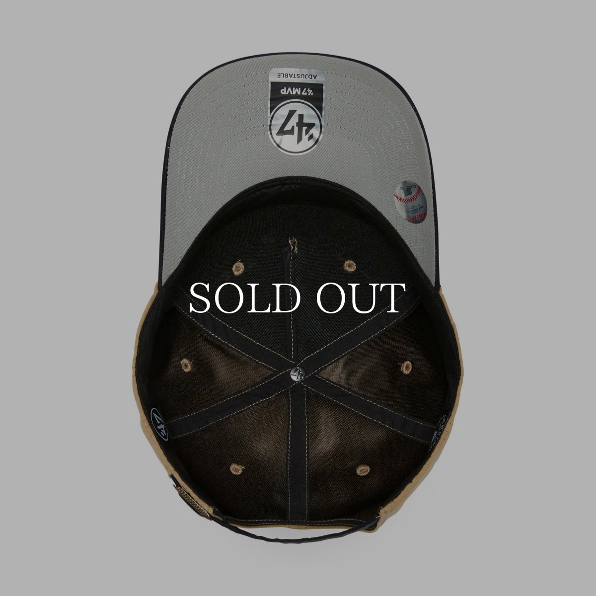 画像5: '47  47 エムブイピー DT ニューヨーク・ヤンキース Ultra Suede スエード カーキ (5)