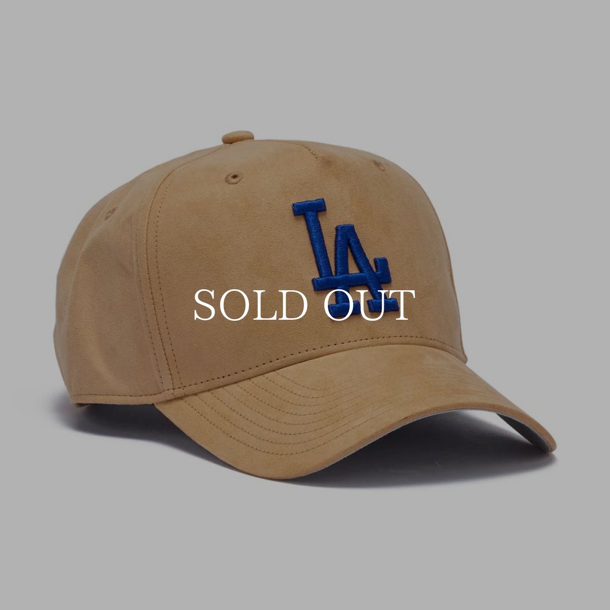 画像3: '47  47 エムブイピー DT ロサンゼルス・ドジャース Ultra Suede スエード カーキ (3)