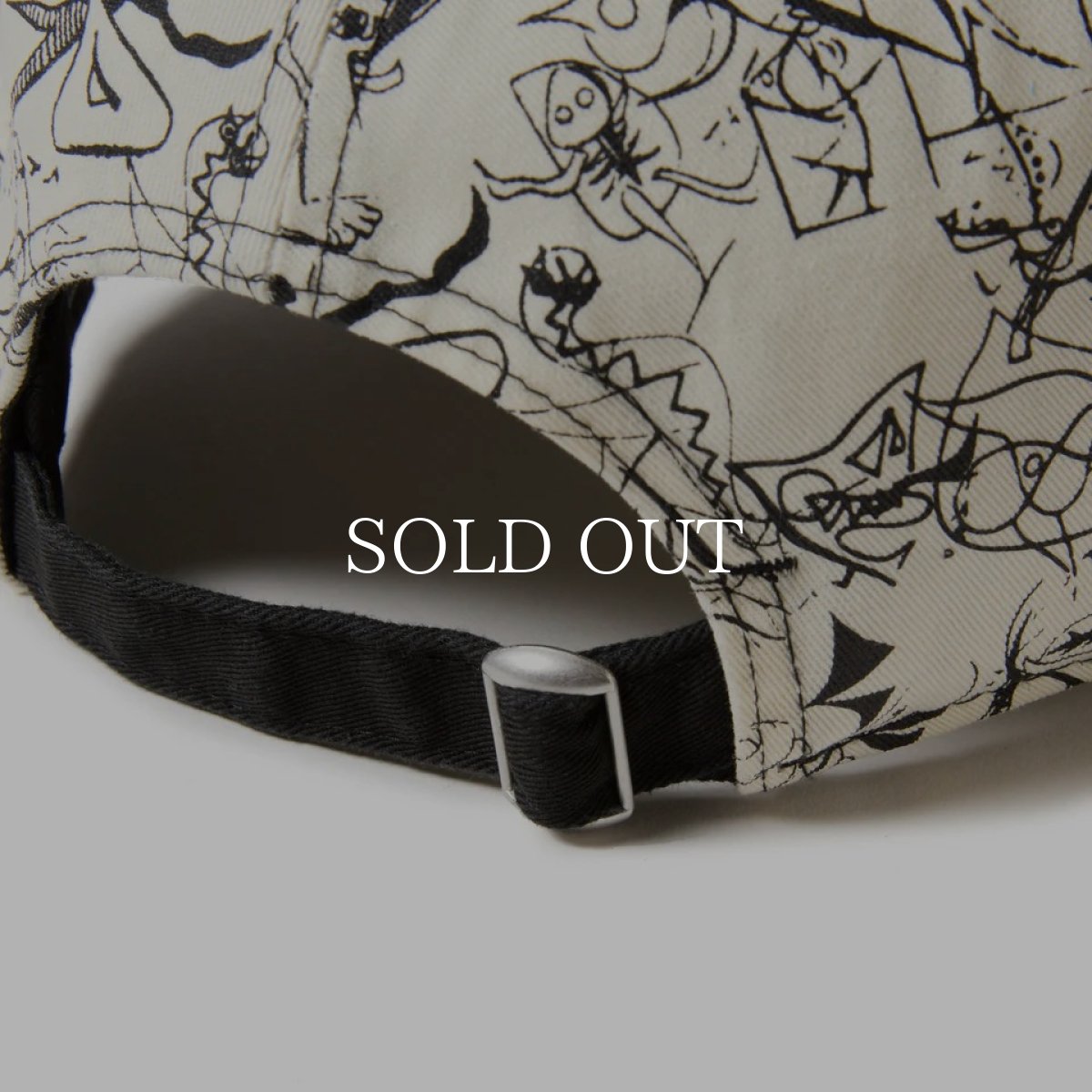 画像9: NEW ERA  9THIRTY TARO OKAMOTO 岡本太郎 バイザー クロームホワイト/ブラック (9)