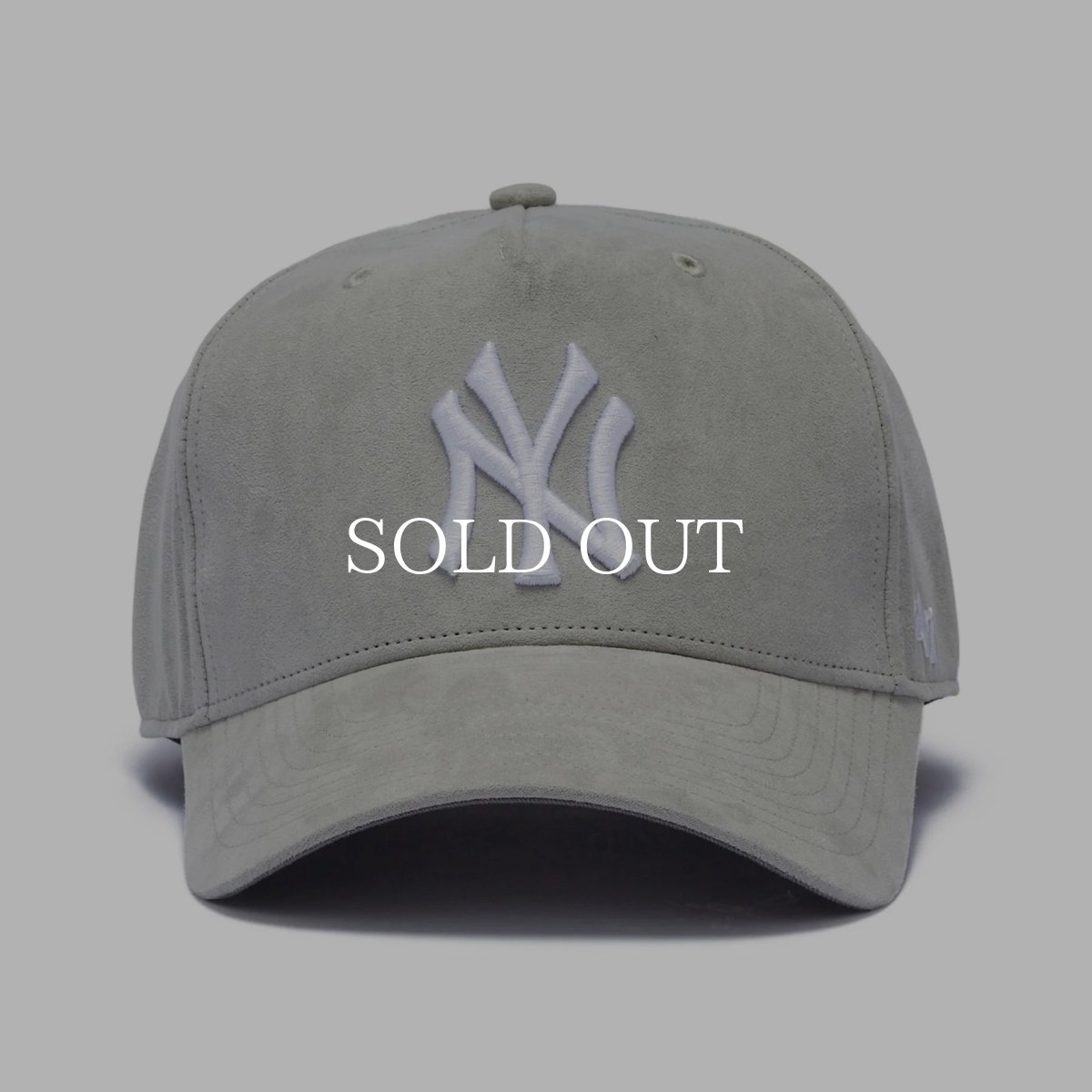 画像2: '47  47 エムブイピー DT ニューヨーク・ヤンキース Ultra Suede スエード グレー (2)