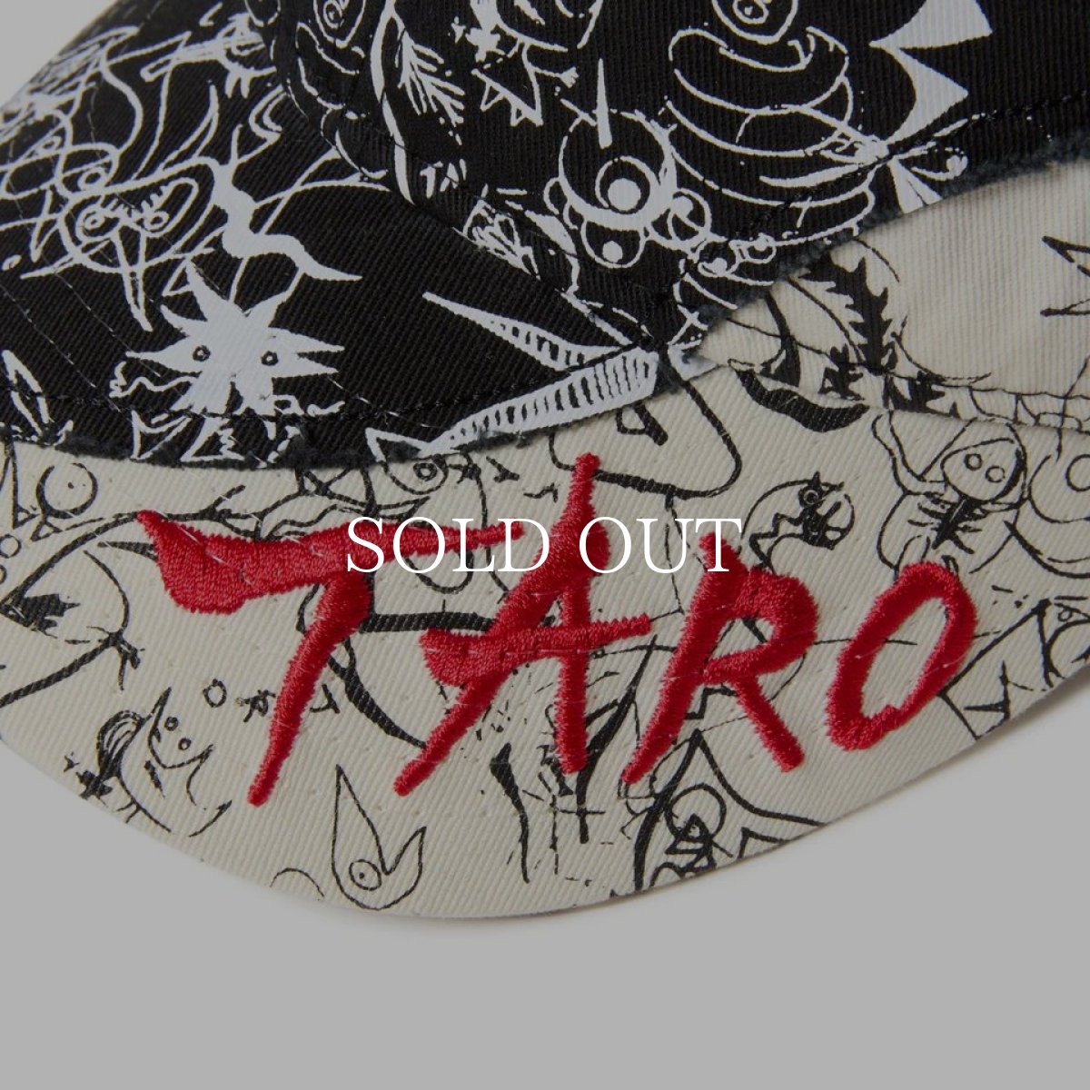 画像7: NEW ERA  9THIRTY TARO OKAMOTO 岡本太郎 バイザー ブラック/クロームホワイト (7)