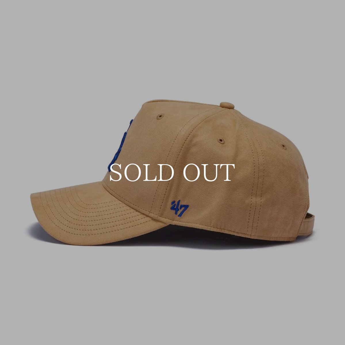 画像6: '47  47 エムブイピー DT ロサンゼルス・ドジャース Ultra Suede スエード カーキ (6)