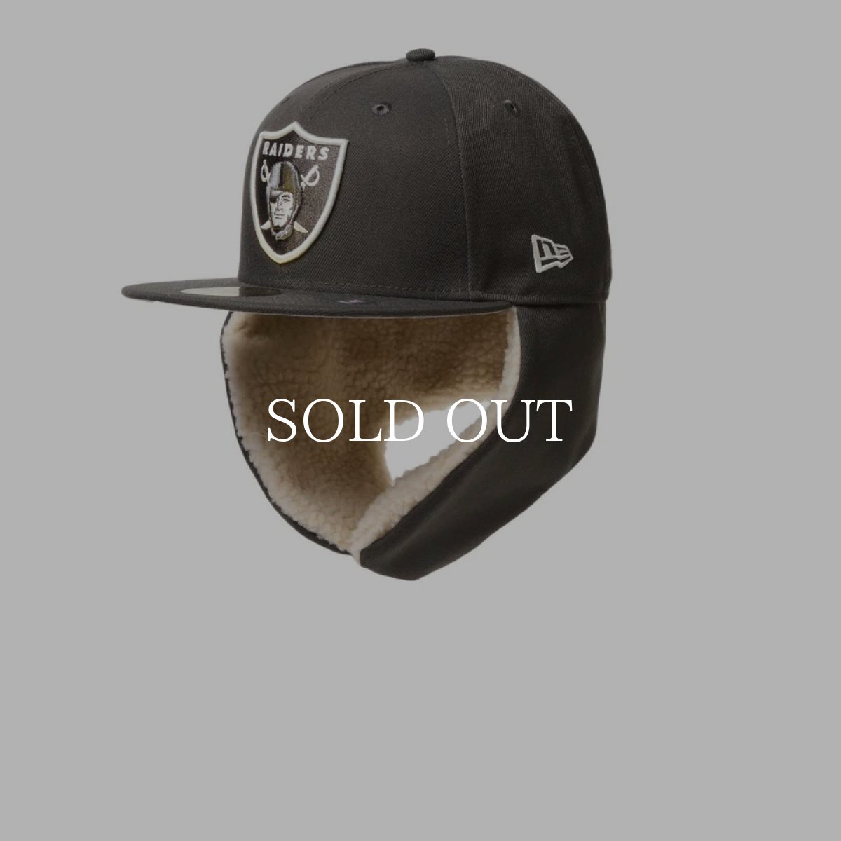 画像7: NEW ERA  59FIFTY Dog Ear ドッグイヤー ラスベガス・レイダース ダークピューター (7)