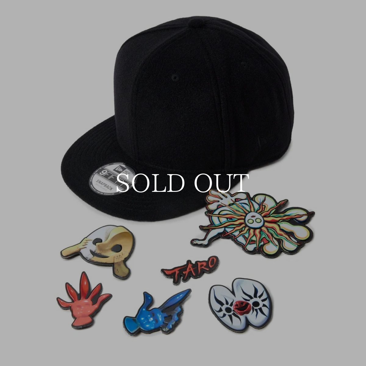 画像2: NEW ERA  9FIFTY TARO OKAMOTO 岡本太郎 パッチ ブラック (2)