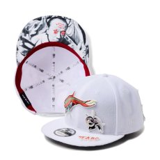 画像1: NEW ERA  9FIFTY TARO OKAMOTO 岡本太郎 パッチ ホワイト (1)