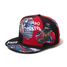 画像1: NEW ERA  59FIFTY TARO OKAMOTO 岡本太郎 明日の神話 ブラック/スカーレット (1)