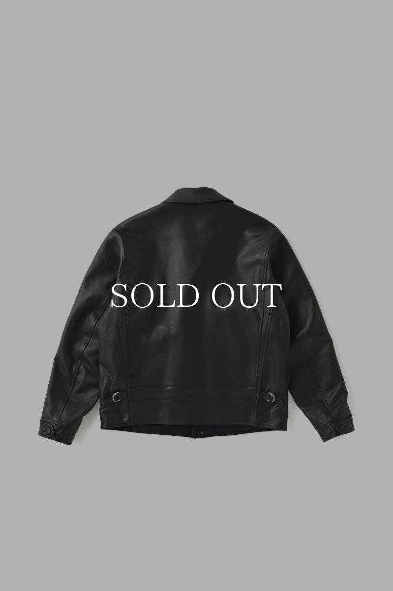 画像2: OLD JOE   PATINA HORSE-HIDE HENDRICK JACKET (2)